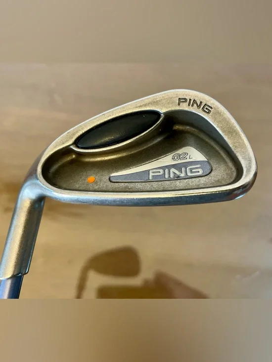 Ping G2 L 8-Iron LH Orange Dot - Ping TFC-100 Ladies Flex - ~35.75” - Picture 9 of 16